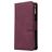 Mobigear Zipper Samsung Galaxy A41 Funda tipo libro Cartera - Rojo