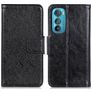 Mobigear Classy Motorola Edge 30 Funda tipo libro Cartera - Negro
