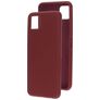 Mobiparts Samsung Galaxy A22 5G Silicone Back cover - Plum Red