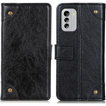 Mobigear Ranch Nokia G60 5G Wallet case - Black