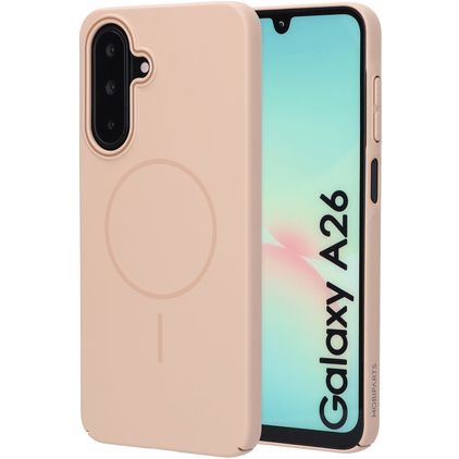 Mobiparts Slim Line Samsung Galaxy A26 MagSafe Hardcase Back cover - Dune Sand