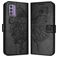 Mobigear Butterfly Nokia G42 Pungetui med Seddelrum - Sort