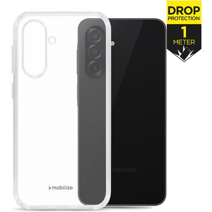 Mobilize Naked Protection Transparent Samsung Galaxy A26 Fodral Hårdplast Skal Stötsäkert - Transparent