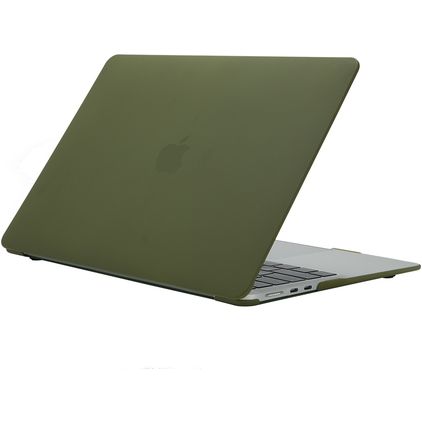Mobigear Cream Matte MacBook Air 15 polegadas (2023-2026) Capa rígida para MacBook - Verde abacate - Modelo A2941 / A3114 / A3241 / A3448
