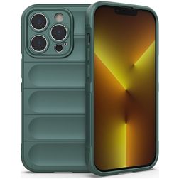 Mobigear Bumpy iPhone 14 Pro TPU flexible Carcasa - Verde