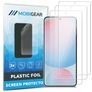 Mobigear Samsung Galaxy S24 FE Película de ecrã em plástico - Compatível com capas (Pack de 3)
