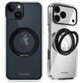 Mobilize 360 Rotating Ring iPhone 13 MagSafe Plástico rígido Capa traseira com anel - Preto