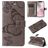 Mobigear Butterfly iPhone 16e Funda tipo libro Cartera - Gris