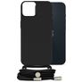 Mobilize Lanyard Gelly iPhone 14 TPU flexível Capa com cordão - Preto