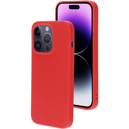Mobiparts iPhone 14 Pro Silicone Back cover - Scarlet Red