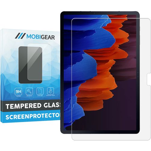 Mobigear Samsung Galaxy Tab S7 Plus Vidro temperado Película de ecrã - Compatível com capas