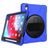 Mobigear SureGrip XGuard iPad Pro 11 Inch (2025) Case Plastic / Silicone Back cover + Stylus Holder + Shoulder Strap + Stand - Blue