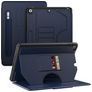Mobigear Magnetic Folio iPad 7 (2019) Cover a libro + Portapenna - Blu navy