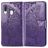 Mobigear Butterfly Samsung Galaxy A40 Capa livro Carteira - Roxo