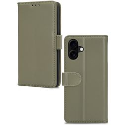 Mobilize Premium Gelly iPhone 16 Plus Wallet case - Green