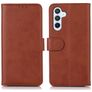 Mobigear Wallet Samsung Galaxy A54 Cover a libro portafoglio - Marrone