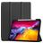 Mobigear Tri-Fold Gel iPad Pro 11 pulgadas (2022) TPU / Cuero sintético Funda tipo libro + Portalápices - Negro