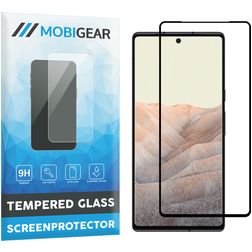Mobigear Premium Google Pixel 6 Vidro temperado Película de ecrã - Compatível com capas - Preto