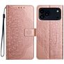 Mobigear Mandala iPhone 18 Pro Max Plånboksfodral med sedelfack - Roséguld