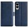 Mobigear Slim Magnet Samsung Galaxy S25 Edge Funda tipo libro Cartera - Azul oscuro