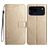 Mobigear Mandala iPhone 18 Pro Max Cover a libro portafoglio - Oro
