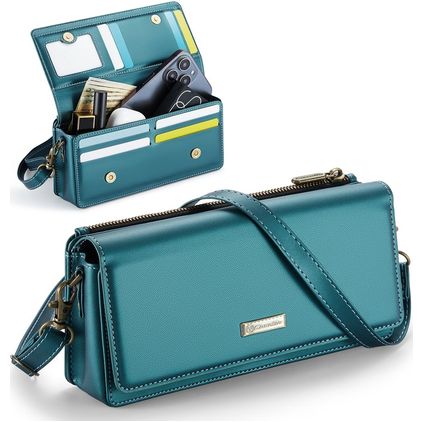 CaseMe ME30 Crossbody Puhelinlaukku - Large - Sininen