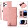 Mobigear Zipper iPhone 14 Pro Funda tipo libro Cartera - Oro rosa