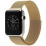 Mobigear Style Loop Milanese Apple Watch Strap Magnetic closure - 49/46/45/44 mm - Gold