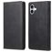 Mobigear Wallet iPhone 16 Plus Funda tipo libro Cartera - Negro