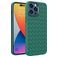 Mobigear Woven iPhone 14 Pro Max Flexible TPU Back cover - Green