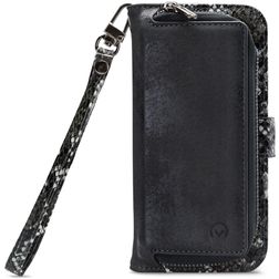 Mobilize Magnet Zipper iPhone 13 Mini Cover a libro 2 in 1 con guscio estraibile a portafoglio - Nero