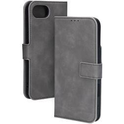 Mobiparts Classic Wallet iPhone 16e MagSafe Funda tipo libro - Granite Grey