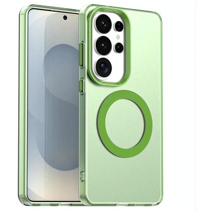 Mobigear Shockproof Samsung Galaxy S26 Ultra MagSafe Hardcase Back cover - Verde