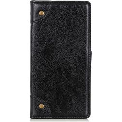 Mobigear Ranch Realme 8 Cover a libro portafoglio - Nero