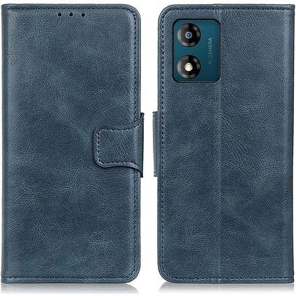 Mobigear Classy Motorola Moto E13 Wallet case - Blue