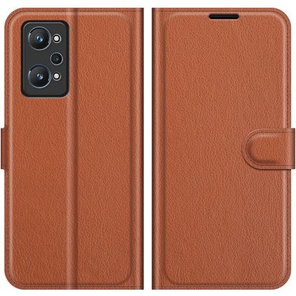 Mobigear Classic Realme GT Neo 3T Wallet case - Brown