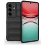 Mobigear Bumpy Samsung Galaxy S26 Fleksibel TPU Bagsidecover - Sort