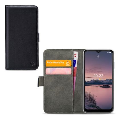 Mobilize Classic Gelly Wallet Nokia G11 Pungetui med Seddelrum - Sort
