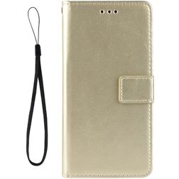 Mobigear Wallet Vivo V21 Lompakkokotelo + Setelitasku - Kulta