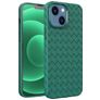 Mobigear Woven iPhone 14 Plus TPU flexible Carcasa - Verde