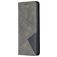 Mobigear Rhombus Slim OPPO Reno 4 Wallet case - Grey
