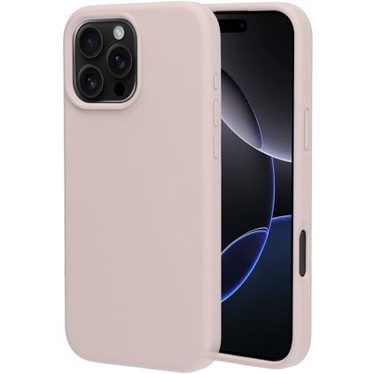 Mobiparts iPhone 16 Pro Max Silicone Back cover - Soft Salmon