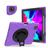 Mobigear SureGrip XGuard iPad Pro 13 Inch (2025) Case Plastic / Silicone Back cover + Stylus Holder + Shoulder Strap + Stand - Purple