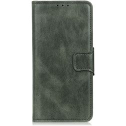 Mobigear Classy Xiaomi Redmi Note 10S Funda tipo libro Cartera - Verde