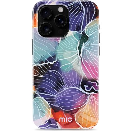 MIO iPhone 16 Pro Max MagSafe Funda Plástico rígido Carcasa - Flowers