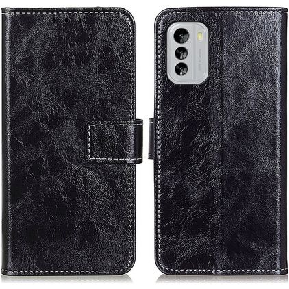 Mobigear Basic Nokia G60 5G Plånboksfodral med sedelfack - Svart