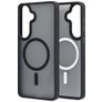 Mobiparts Hardcover Samsung Galaxy S26 Plus MagSafe Kova Suojakuori - Satin Black