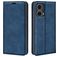 Mobigear Retro Slim Motorola Moto G85 Funda tipo libro Cartera - Azul oscuro