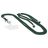 Mobiparts Phonecord Cordón para móvil universal ajustable - Forest Green