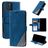 Mobigear Rhombus iPhone 12 Pro Capa livro Carteira - Azul
